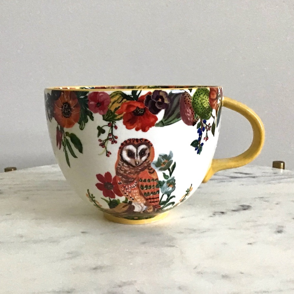 Anthropologie Nathalie Lete Mug Stoneware NWT NIB RARE - Picture 6 of 11